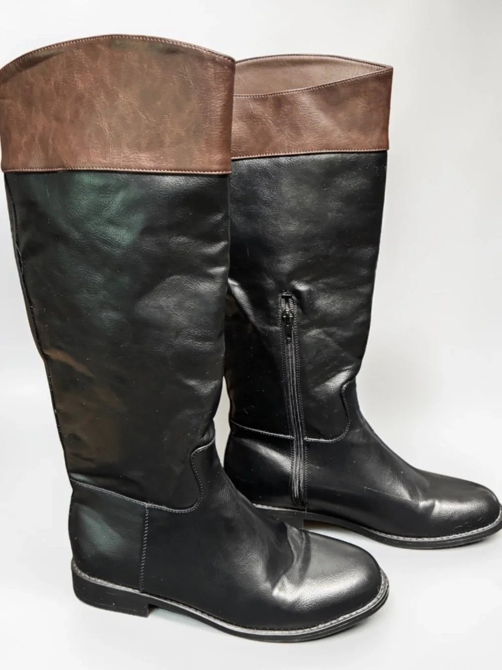 ShoeDazzle Lily Knee High Riding Boots Size 9 Like New